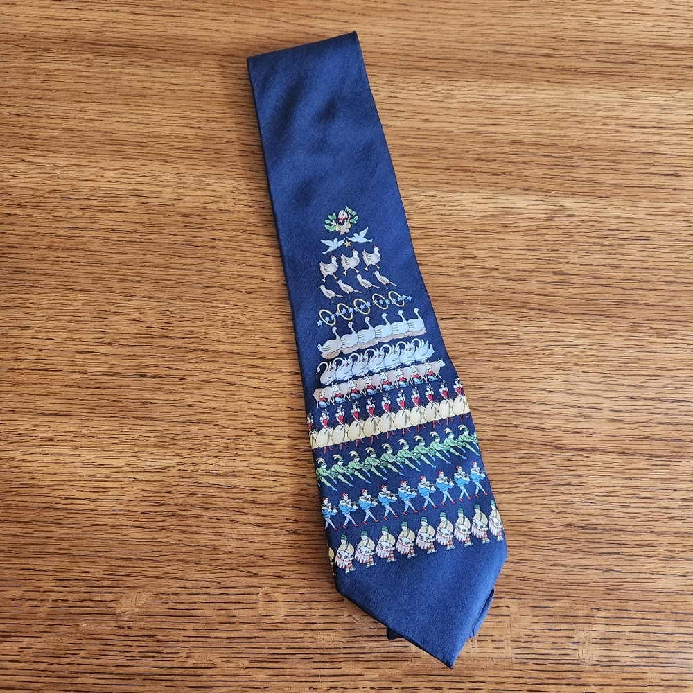 St. Nicks Tie Shop 12 Days of Christmas Novelty Tie